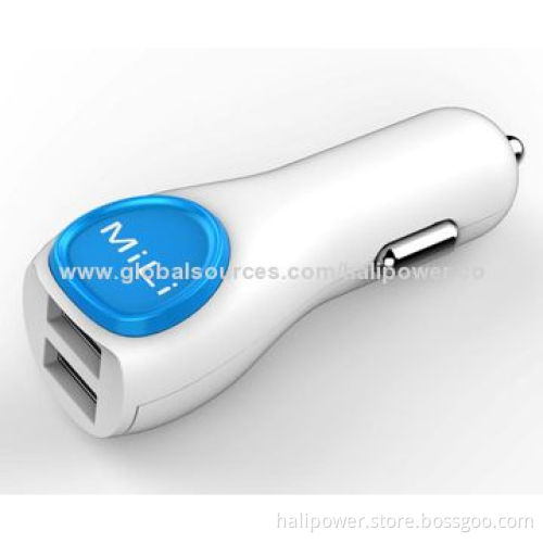 Dual outputs car mounted charger